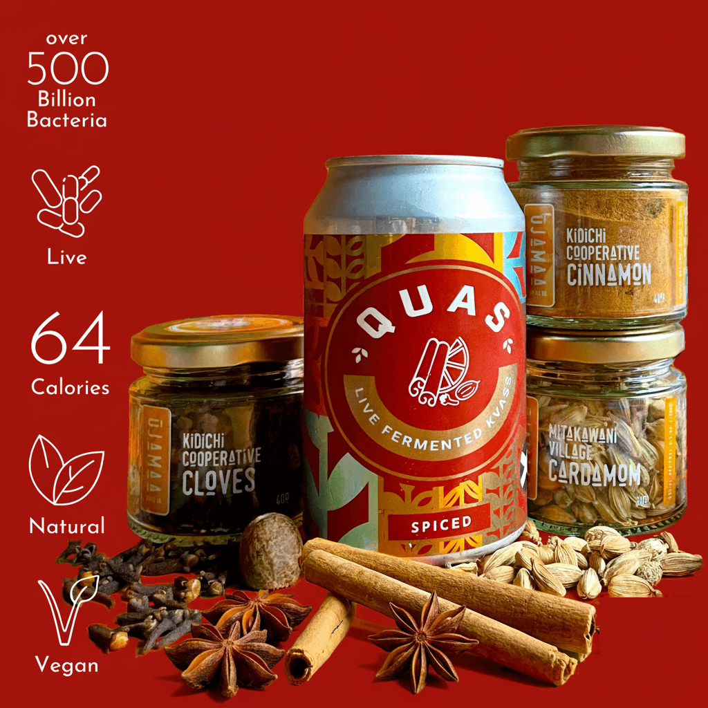 Spiced Quas with Fibre